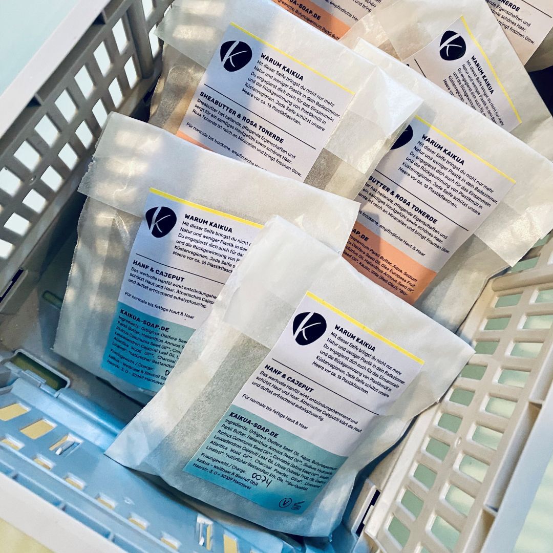 kleine verpackte kaikua Seifen