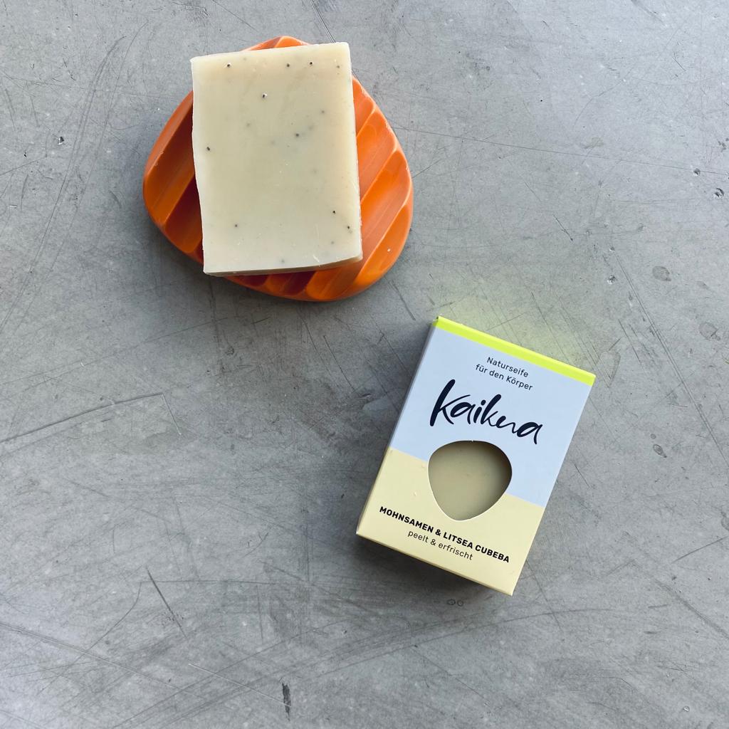 kaikua Seife Mohnsamen & Litsea Cubeba