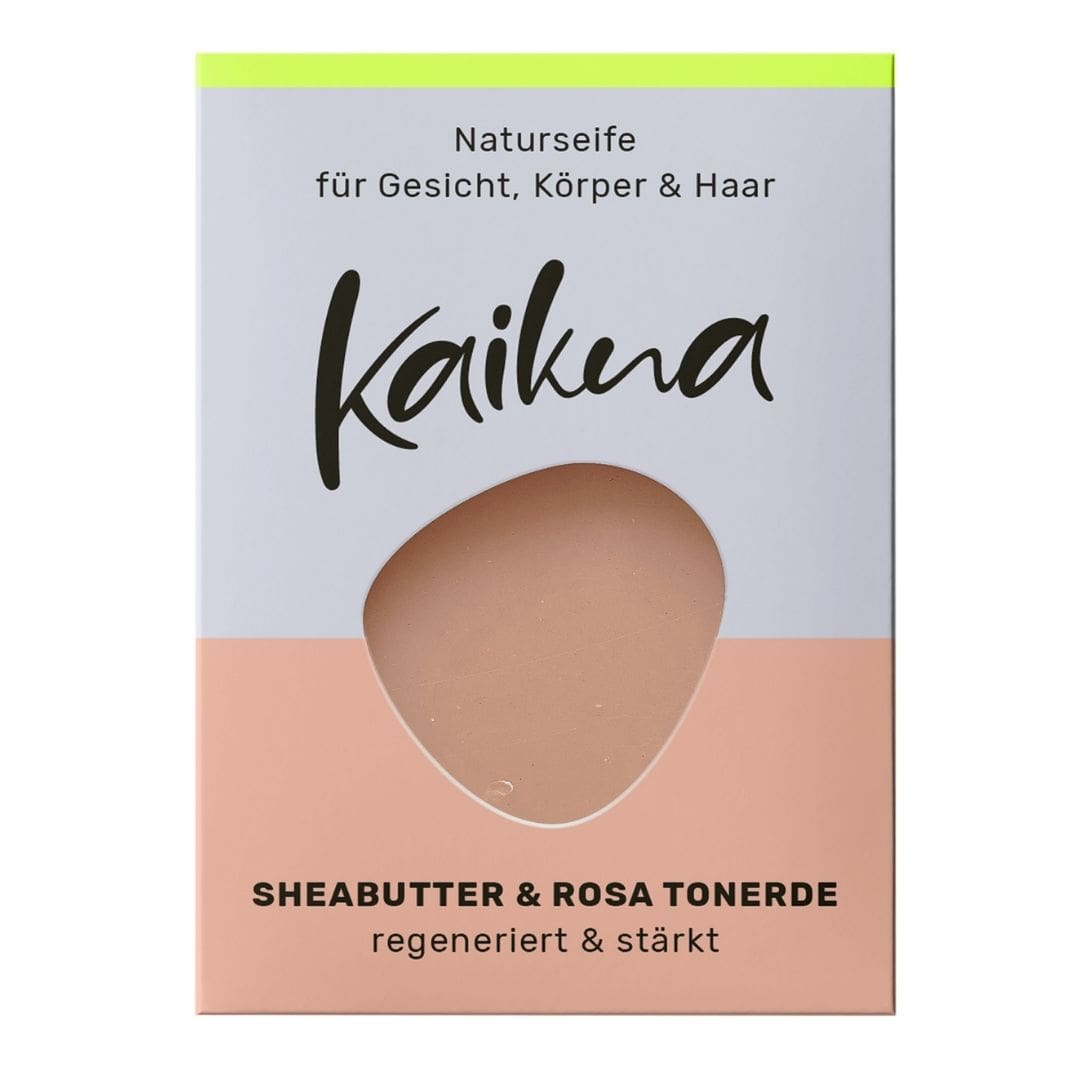 kaikua Seife Sheabutter rosa Tonerde