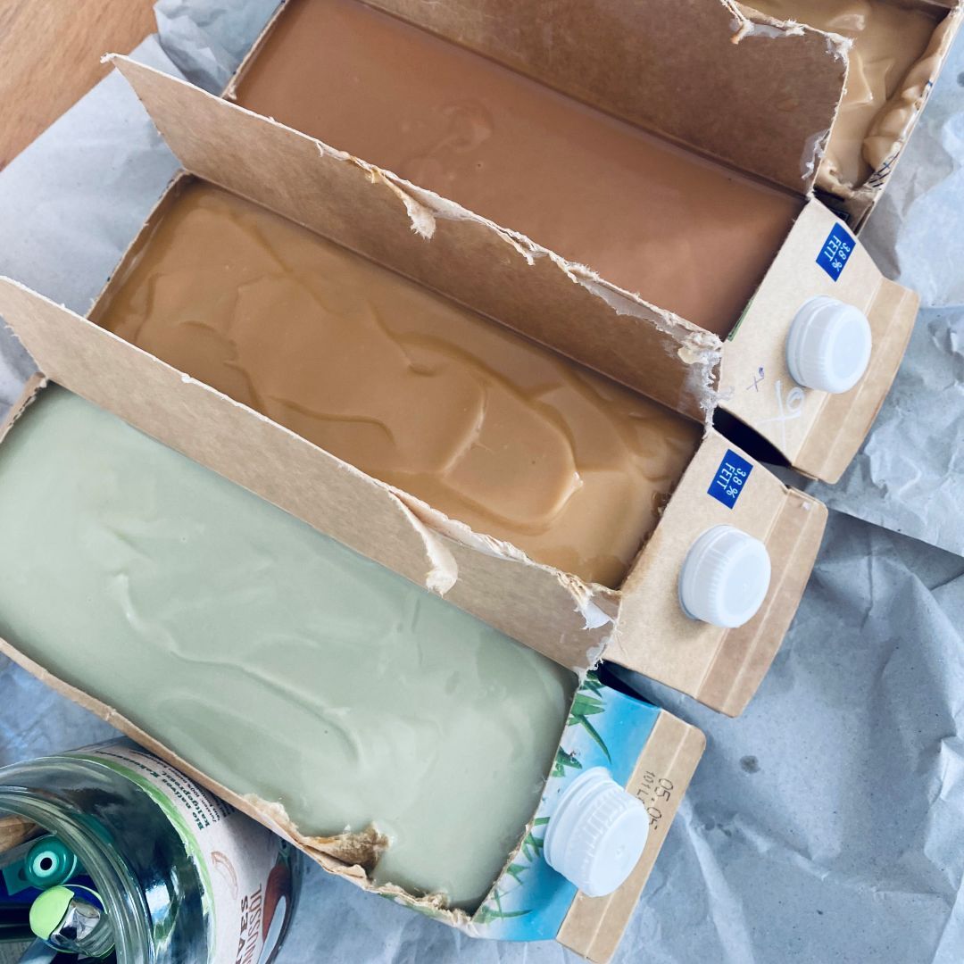 eingeformter Seifenleim